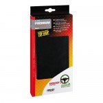 ΡΑΦΤΟ ΚΑΛΥΜΜΑ ΤΙΜΟΝΙΟΥ ΔΕΡΜΑΤΙΝΟ PREMIUM ΜΑΥΡΟ ΜΕ ΜΑΥΡΗ ΡΑΦΗ Ραφτά καλύμματα τιμονιού