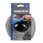 ΛΑΒΗ ΧΕΙΡΟΣ ΓΥΑΛΙΣΜΑΤΟΣ ΜΕ 3 ΣΦΟΥΓΓΑΡΙΑ ΜΙΚΡΟΙΝΩΝ (MICROFIBRE) ΣΤΡΟΓΓΥΛΑ Φ 100mm LAMPA - 3 ΤΕΜ Σφουγγάρια