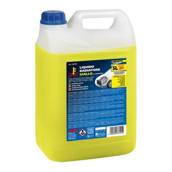 ΑΝΤΙΨΥΚΤΙΚΟ SUPERIOR-YELLOW -20°C 5000ml BIOTECHNOLOGY (ΠΑΡΑΦΛΟΥ) Καθαριστικά Μηχανικών Μερών