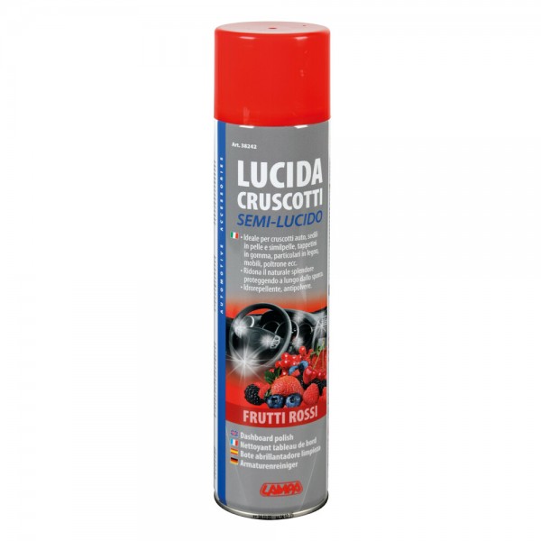 ΓΥΑΛΙΣΤΙΚΟ ΤΑΜΠΛΟ (ΓΥΑΛΙΣΤΕΡΟ ΦΙΝΙΡΙΣΜΑ) ΜΕ ΑΡΩΜΑ  ΦΡΟΥΤΑ ΤΟΥ ΔΑΣΟΥΣ ΣΕ ΣΠΡΕΙ 400ml LAMPA - 1 ΤΕΜ Γυαλιστικά