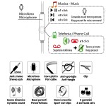 Ακουστικά με Μικρόφωνο ALUMIX 120cm Ακουστικά και Ηχεία