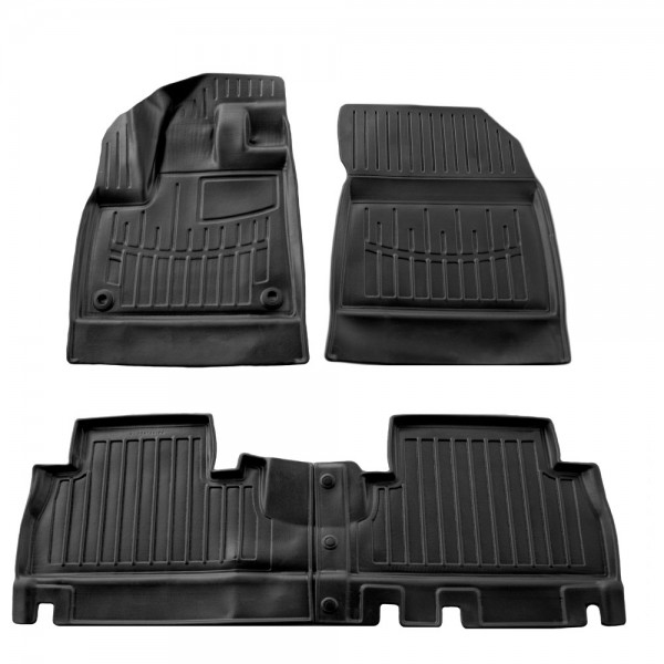 ΠΑΤΑΚΙA ΛΑΣΤΙΧΟ ΣΕ ΣΚΑΦΗ ME KOYMΠΩΜΑΤΑ ΓΙΑ CITROEN BERLINGO III 5D 2018+ RACE AXION - 4 Τεμ. Citroen