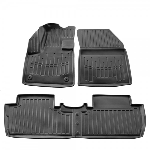 ΠΑΤΑΚΙA ΛΑΣΤΙΧΟ ΣΕ ΣΚΑΦΗ ME KOYMΠΩΜΑΤΑ ΓΙΑ PEUGEOT 5008 5D 2017+  RACE AXION - 4 Τεμ. Peugeot