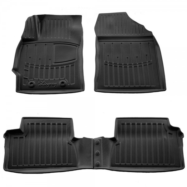 ΠΑΤΑΚΙA ΛΑΣΤΙΧΟ ΣΕ ΣΚΑΦΗ ME KOYMΠΩΜΑΤΑ ΓΙΑ TOYOTA AURIS E180 2012-2019 5D RACE AXION - 4 Τεμ. Toyota