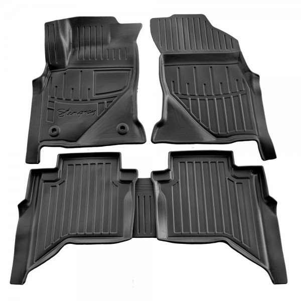 ΠΑΤΑΚΙA ΛΑΣΤΙΧΟ ΣΕ ΣΚΑΦΗ ME KOYMΠΩΜΑΤΑ ΓΙΑ TOYOTA HILUX VIII (CREW CAB) 5D 2015+ RACE AXION - 5 Τεμ. Toyota