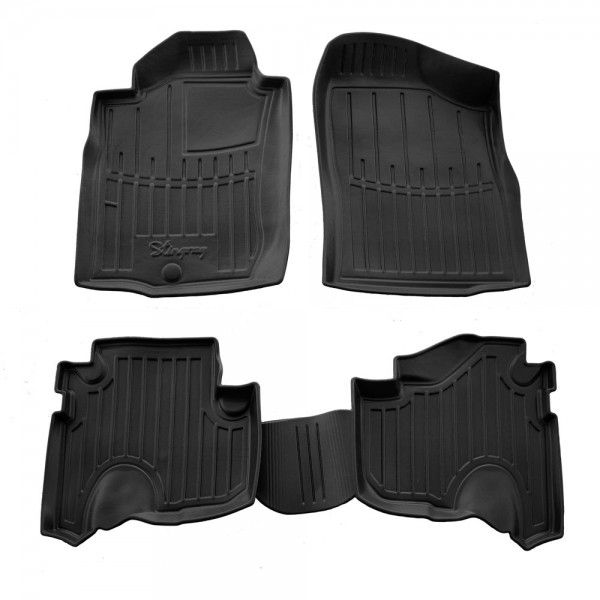 ΠΑΤΑΚΙA ΛΑΣΤΙΧΟ ΣΕ ΣΚΑΦΗ ME KOYMΠΩΜΑΤΑ ΓΙΑ TOYOTA LAND CRUISER PRADO J90 3D 1996-2002 RACE AXION - 4 Τεμ. Toyota