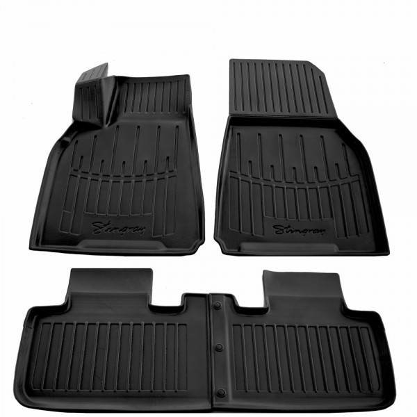 ΠΑΤΑΚΙA ΛΑΣΤΙΧΟ ΣΕ ΣΚΑΦΗ ME KOYMΠΩΜΑΤΑ ΓΙΑ TESLA MODEL Y 5D 2019+ RACE AXION - 4 Τεμ. Tesla