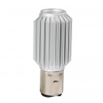 S2 9-32V 35/35W BA20d 2SMDx12chips 680lm (ΔΙΠΛΗΣ ΠΟΛΙΚΟΤΗΤΑΣ- CAN-BUS) MEGA LED 1ΤΕΜ. ΚΟΥΤΙ Λαμπάκια
