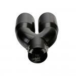 ΑΚΡΟ (ΜΠΟΥΚΑ) ΕΞΑΤΜΙΣΗΣ ΔΙΠΛΗ ΟΒΑΛ ΜΑΥΡΗ TS-73 37>60mm (ΜΗΚΟΣ: 228mm / ΦΑΡΔΟΣ: 163mm) LAMPA - 1 TEM. Μπούκες Εξάτμισης