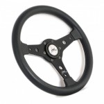 ΤΙΜΟΝΙ FALCON 34 LUISI ΤΡΙΑΚΤΙΝΟ 34 cm (ΜΑΥΡΟ/ΚΑΟΥΤΣΟΥΚ TANEGUM) Τιμόνια