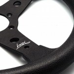 ΤΙΜΟΝΙ FALCON 34 LUISI ΤΡΙΑΚΤΙΝΟ 34 cm (ΜΑΥΡΟ/ΚΑΟΥΤΣΟΥΚ TANEGUM) Τιμόνια