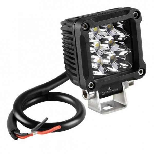 ΠΡΟΒΟΛΕΑΣ ΕΡΓΑΣΙΑΣ ΤΕΤΡΑΓΩΝΟΣ WL-18 9LED 10W 1000lm 9-32V (52 x 62 x 47 mm) ΚΑΡΦΙ -1 ΤΕΜ. Εξωτερικά Φώτα & Προβολείς LED