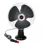 ΑΝΕΜΙΣΤΗΡΑΣ CHROME FAN 12V/16W (ΜΕ ΦΙΣ ΑΝΑΠΤΗΡΑ ΚΑΙ ΒΕΝΤΟΥΖΑ - Φ 20 cm) Ανεμιστήρες Αυτοκινήτου Θερμαντικά