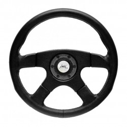 ΤΙΜΟΝΙ VINCENT LUISI ΤΕΤΡΑΚΤΙΝΟ 36,5 cm (ΜΑΥΡΟ ΜΕ CARBON ΚΑΠΑΚΙ/ΠΟΛΥΟΥΡΕΘΑΝΗ) Τιμόνια