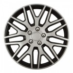 ΤΑΣΙ 15" DAKAR NC ΑΣΗΜΙ/ΜΑΥΡΟ - AMIO ΣΕΤ 4ΤΕΜ ΣΕ KOYTI ΤΑΣΙΑ 15 ΙΝΤΣΕΣ