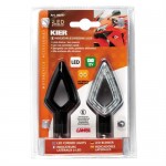 Φλας KIER μαύρο LED 75x36mm LED Φλας