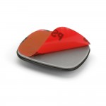 Αυτοκόλλητος Αντάπτορας Κινητού της σειράς Optiline Universal Εφαρμογής σε Μαύρο Χρώμα με διαστάσεις 39 x 46,5 mm, συμβατός με Βάσεις Στήριξης Κινητού Optiline για Μηχανή με σύστημα Duolock Θήκες και Αντάπτορες Κινητού και Action Camera