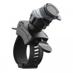 Βάση Στήριξης Κινητού Belt της σειράς Optiline για Τιμόνι Μηχανής ή Ποδηλάτου με διάμετρο από 15 mm έως 40 mm, ρυθμιζόμενο ιμάντα δέσης (λουρί) με πεταλούδα και σύστημα Duolock, συμβατή με Θήκες ή Αντάπτορες Κινητού Optiline Ποδήλατο