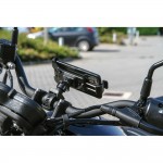 Βάση Στήριξης Κινητού Belt της σειράς Optiline για Τιμόνι Μηχανής ή Ποδηλάτου με διάμετρο από 15 mm έως 40 mm, ρυθμιζόμενο ιμάντα δέσης (λουρί) με πεταλούδα και σύστημα Duolock, συμβατή με Θήκες ή Αντάπτορες Κινητού Optiline Ποδήλατο