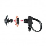 Βάση Στήριξης Κινητού Belt της σειράς Optiline για Τιμόνι Μηχανής ή Ποδηλάτου με διάμετρο από 15 mm έως 40 mm, ρυθμιζόμενο ιμάντα δέσης (λουρί) με πεταλούδα και σύστημα Duolock, συμβατή με Θήκες ή Αντάπτορες Κινητού Optiline Ποδήλατο