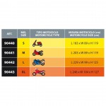 ΚΟΥΚΟΥΛΑ ΜΗΧΑΝΗΣ COVERLUX (M) 203 Χ 89 Χ 119 cm Κουκούλες Μηχανής