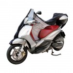 ΚΟΥΚΟΥΛΑ ΜΗΧΑΝΗΣ ΜΕ ΖΕΛΑΤΙΝΗ (ΑΝΕΜΟΘΡΑΥΣΤΗ) ΚΑΙ ΜΠΑΓΚΑΖΙΕΡΑ COVERLUX PLUS (L) 229 Χ 99 Χ 138 cm Κουκούλες Μηχανής