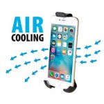 Αερόψυκτη Θήκη Κινητού Air Flow της σειράς Optiline Universal Εφαρμογής για κινητά με μέγιστο ύψος από 125 mm έως 180 mm, συμβατή με Βάσεις Στήριξης Κινητού Optiline για Μηχανή με σύστημα Duolock Θήκες και Αντάπτορες Κινητού και Action Camera