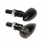 ΦΛΑΣ ΜΟΤΟ DROP 12V SMD LED (35x43mm) ΜΑΥΡΑ -2 ΤΕΜ. LED Φλας