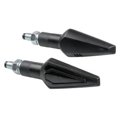 ΦΛΑΣ MOTO NICON HALO ΜΑΥΡΑ 12V ΑΛΟΓΟΝΟΥ 10W 84,5x29mm 2ΤΕΜ. Απλά Φλας