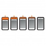 Θήκη Κινητού Hard Case της σειράς Optiline Universal Εφαρμογής για κινητά με μέγιστες διαστάσεις 78 x 165 mm, συμβατή με Βάσεις Στήριξης Κινητού Optiline για Μηχανή με σύστημα Duolock Θήκες και Αντάπτορες Κινητού και Action Camera