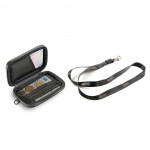 Θήκη Πορτοφόλι Wallet της σειράς Optiline Universal Εφαρμογής με διαστάσεις 120 x 80 x 20 mm, συμβατή με Βάσεις Στήριξης Κινητού Optiline για Μηχανή με σύστημα Duolock Θήκες και Αντάπτορες Κινητού και Action Camera