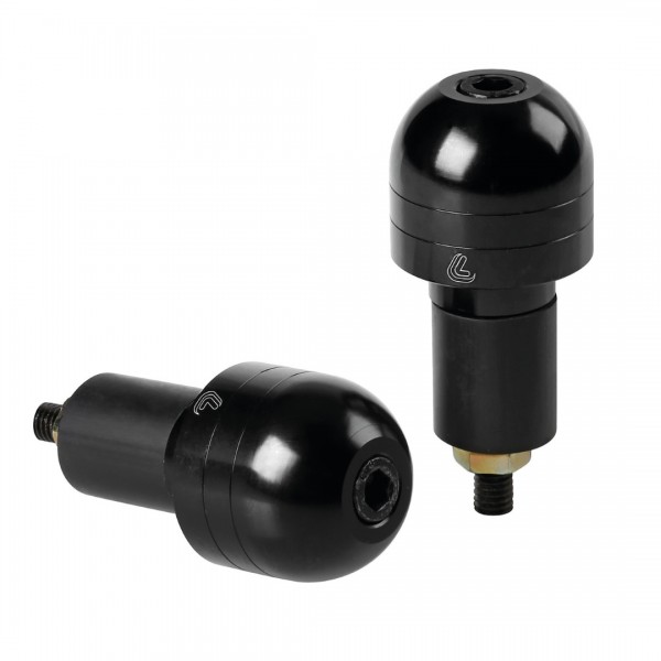 ΑΝΤΙΒΑΡΑ ΤΙΜΟΝΙΟΥ ΣΦΑΙΡΙΚΑ MOTO BAR ENDS ΜΕ ΕΣΩΤΕΡΙΚΗ ΔΙΑΜΕΤΡΟ 17-23 mm (ΜΑΥΡΟ ΑΝΟΔΙΩΜΕΝΟ ΑΛΟΥΜΙΝΙΟ) - 2 ΤΕΜ. Αντίβαρα Τιμονιού