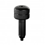 ΑΝΤΙΒΑΡΑ ΤΙΜΟΝΙΟΥ MOTO SU-3 ΜΕ ΕΣΩΤΕΡΙΚΗ ΔΙΑΜΕΤΡΟ 13-17 mm (ΜΑΥΡΟ ΑΛΟΥΜΙΝΙΟ ΜΕ ΣΑΓΡΕ ΥΦΗ) - 2 ΤΕΜ. Αντίβαρα Τιμονιού