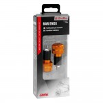 ΑΝΤΙΒΑΡΟ ΤΙΜΟΝΙΟΥ MOTO BAR ENDS ΠΟΡΤΟΚΑΛΙ ΕΣΩΤΕΡΙΚΗ ΔΙΑΜΕΤΡΟ 17>23mm ( ΑΛΟΥΜΙΝΙΟΥ/ΣΑΓΡΕ ΥΦΗ)  LAMPA - 2 TEM Αντίβαρα Τιμονιού