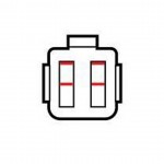 ΚΑΛΩΔΙΩΣΗ ΓΙΑ ΣΥΝΔΕΣΗ LED ΦΛΑΣ SUZUKI 2ΤΕΜ. Καλωδίωση