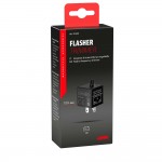 LED FLASHER (ΦΛΑΣΙΕΡΑ) TRIMMER ΗΛΕΚΤΡΟΝΙΚΟ ΓΙΑ LED ΦΛΑΣ 12V max 10A 3PIN LAMPA - 1 ΤΕΜ. Αντάπτορες Φλας