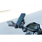 Ασύρματος Φορτιστής Κινητού Wireless Vibration Dampener 15W της σειράς Optiline με 3D Αντικραδασμικό Σύστημα, Duolock 2.0, Καλώδιο 180 cm, Βύσμα SAE, Ασφάλεια, συμβατή με Βάσεις, Θήκες ή Αντάπτορες Κινητού Optiline ή Βάσεις Στήριξης με μπίλια 19 mm Φορτισ