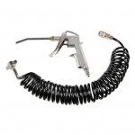 ΠΙΣΤΟΛΙ ΑΕΡΑ ΜΕΤΑΛΛΙΚΟ ΜΕ ΣΠΙΡΑΛ P-4 6mm 5m 10bar kg/cm2  ME ΣΥΝΔΕΣΜΟΣ ΑΕΡΑ M16 Εργαλεία Πίεσης Αέρα