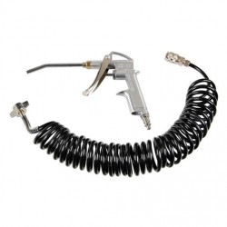 ΠΙΣΤΟΛΙ ΑΕΡΑ ΜΕΤΑΛΛΙΚΟ ΜΕ ΣΠΙΡΑΛ P-4 6mm 5m 10bar kg/cm2  ME ΣΥΝΔΕΣΜΟΣ ΑΕΡΑ M16 Εργαλεία Πίεσης Αέρα