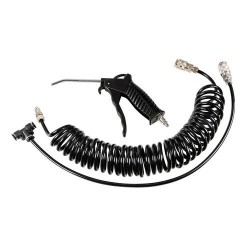 ΠΙΣΤΟΛΙ ΑΕΡΑ ΜΕ ΣΠΙΡΑΛ P-5 6mm 5m 10bar kg/cm2  ME ΣΥΝΔΕΣΜΟΣ ΑΕΡΑ T 6mm ΤΑΧΕΙΑΣ ΕΛΕΥΘΕΡΩΣΗΣ Εργαλεία Πίεσης Αέρα