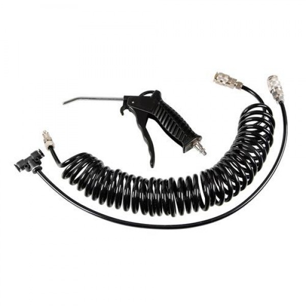 ΠΙΣΤΟΛΙ ΑΕΡΑ ΜΕ ΣΠΙΡΑΛ P-5 6mm 5m 10bar kg/cm2  ME ΣΥΝΔΕΣΜΟΣ ΑΕΡΑ T 6mm ΤΑΧΕΙΑΣ ΕΛΕΥΘΕΡΩΣΗΣ Εργαλεία Πίεσης Αέρα