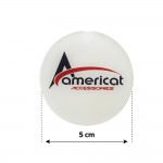 AMERICAT ΜΟΝΟΓΡΑΜΜΑ ΑΥΤΟΚΟΛΛΗΤΑ ΖΑΝΤΩΝ 5 cm ΛΕΥΚΟ/ΚΟΚΚΙΝΟ/ΜΑΥΡΟ ΣΜΑΛΤΟΥ - 4 ΤΕΜ. Αυτοκόλλητα Σήματα Ζαντών