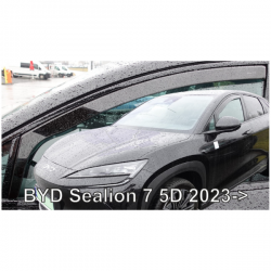 ΑΝΕΜΟΘΡΑΥΣΤΕΣ ΓΙΑ BYD 7 5D 2023+ ΖΕΥΓΑΡΙ ΑΠΟ ΕΥΚΑΜΠΤΟ ΦΙΜΕ ΠΛΑΣΤΙΚΟ HEKO - 2 ΤΕΜ. ΑΝΕΜΟΘΡΑΥΣΤΕΣ