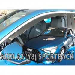 ΑΝΕΜΟΘΡΑΥΣΤΕΣ ΓΙΑ AUDI A3 Y8 LIMOUSINE 4D 2020-2021 / A3 Y8 SPORTBACK 5D 2020-2021 ΖΕΥΓΑΡΙ ΑΠΟ ΕΥΚΑΜΠΤΟ ΦΙΜΕ ΠΛΑΣΤΙΚΟ HEKO - 2 ΤΕΜ. ΑΝΕΜΟΘΡΑΥΣΤΕΣ