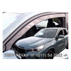 ΑΝΕΜΟΘΡΑΥΣΤΕΣ ΓΙΑ BMW X1 (U11) /iX1 5D 2022+  ΣΕΤ ΑΥΤΟΚΙΝΗΤΟΥ ΑΠΟ ΕΥΚΑΜΠΤΟ ΦΙΜΕ ΠΛΑΣΤΙΚΟ HEKO - 4 ΤΕΜ. ΑΝΕΜΟΘΡΑΥΣΤΕΣ