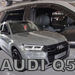 ΑΝΕΜΟΘΡΑΥΣΤΕΣ ΓΙΑ AUDI Q5 5D 2016+ ΣΕΤ ΑΥΤΟΚΙΝΗΤΟΥ ΑΠΟ ΕΥΚΑΜΠΤΟ ΦΙΜΕ ΠΛΑΣΤΙΚΟ HEKO - 4 ΤΕΜ. ΑΝΕΜΟΘΡΑΥΣΤΕΣ
