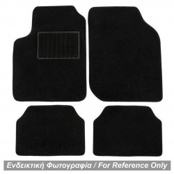 TYPE-B UNIVERSAL ΠΑΤΑΚΙΑ ΜΟΚΕΤΑ (ΜΑΥΡΟ ΜΕ ΜΑΥΡΟ ΡΕΛΙ) - 4 ΤΕΜ. Διεθνή Πατάκια 4τεμ