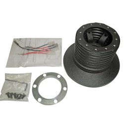 ΚΩΝΟΣ ΤΙΜΟΝΙΟΥ ΜΕ ΑΕΡΟΣΑΚΟ LUISI ΓΙΑ NISSAN MICRA 2003+  - 1 τεμ. Κώνοι Τιμονιού