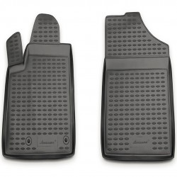 ΜΑΡΚΕ ΠΑΤΑΚΙΑ ΣΕ ΣΚΑΦΗ TPE ΛΑΣΤΙΧΟ ΓΙΑ CITROEN BERLINGO 2005-2008  ΣΕ ΑΝΘΡΑΚΙ ΣΚΟΥΡΟ ΓΚΡΙ ΧΡΩΜΑ NOVLINE - 2 ΤΕΜ. Citroen