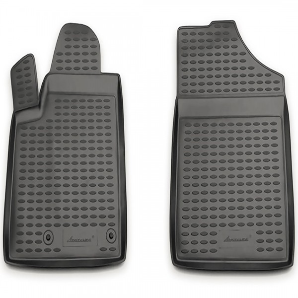 ΜΑΡΚΕ ΠΑΤΑΚΙΑ ΣΕ ΣΚΑΦΗ TPE ΛΑΣΤΙΧΟ ΓΙΑ CITROEN BERLINGO 2005-2008  ΣΕ ΑΝΘΡΑΚΙ ΣΚΟΥΡΟ ΓΚΡΙ ΧΡΩΜΑ NOVLINE - 2 ΤΕΜ. Citroen